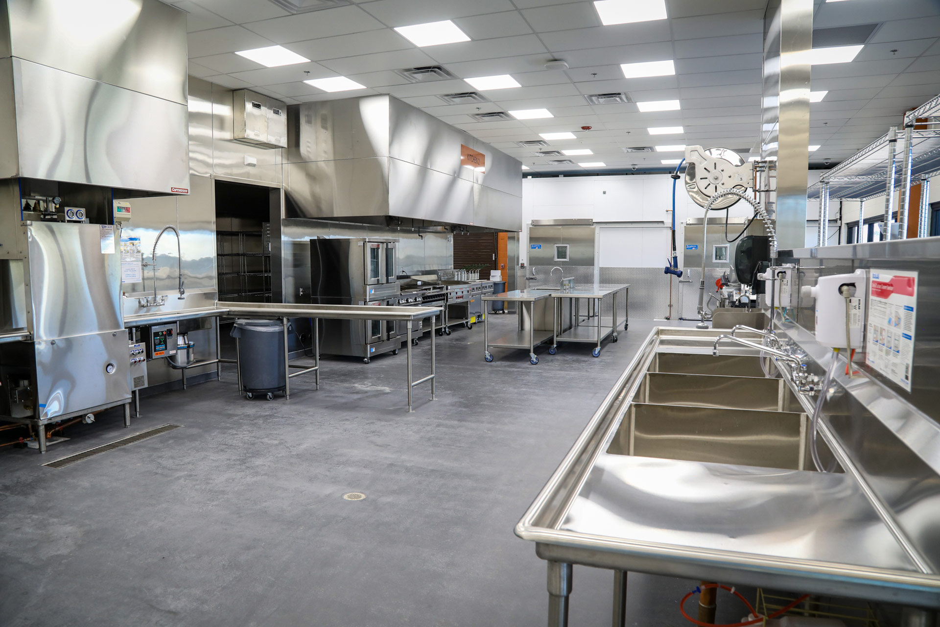 Kitchen at Indian Pueblo Entrepreneur Complex